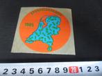 sticker 1985 avondvierdaagse wandelsport, Ophalen, Zo goed als nieuw, Bedrijf of Vereniging