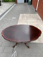 Salontafel bruin antiek walnoot, Huis en Inrichting, Ophalen, 50 tot 100 cm, Zo goed als nieuw, Minder dan 50 cm