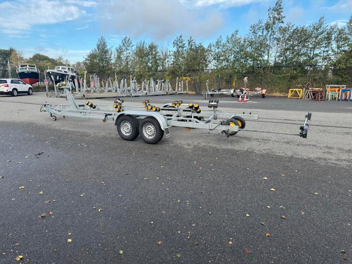 PEGA V2300-775 boottrailer | Sloep, tender, console. Z.G.A.N, Watersport en Boten, Boottrailers, Zo goed als nieuw, Sloepentrailer