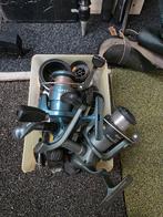 Vishengels en molens - Complete set, Watersport en Boten, Hengelsport | Karpervissen, Ophalen of Verzenden, Gebruikt, Complete set