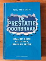 Paul van Schaik - De prestatiedoorbraak, Ophalen of Verzenden, Nieuw, Paul van Schaik