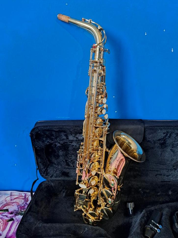 Alt Aurora "Classic" - Brussel BE, Muziek en Instrumenten, Blaasinstrumenten | Saxofoons, Nieuw, Alt, Met koffer, Ophalen of Verzenden