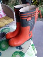 Husqvarna zaaglaarzen, maat 44, Tuin en Terras, Werkkleding, Ophalen of Verzenden, Zo goed als nieuw, Laarzen