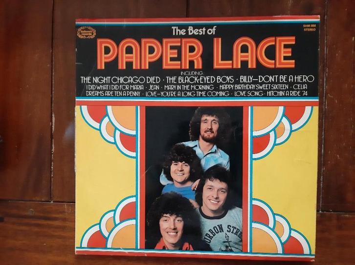 LP Paper Lace / The best of Paper Lace (1974), Cd's en Dvd's, Vinyl | Pop, Gebruikt, 1960 tot 1980, 12 inch, Ophalen of Verzenden