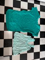 Badstof jurk met satijnen top 38-40, Maat 38/40 (M), Ophalen of Verzenden, Zo goed als nieuw, Boven de knie