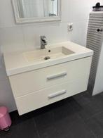 Wastafel meubel, Huis en Inrichting, Badkamer | Badkamermeubels, Gebruikt, Minder dan 100 cm, Wasbak of Wastafel, 25 tot 50 cm