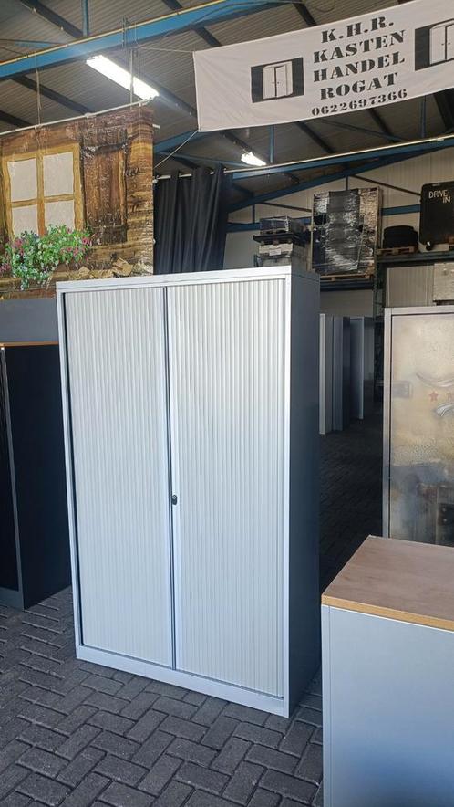 Nette metalen Drentea roldeurkast archiefkast, Huis en Inrichting, Kasten | Roldeurkasten en Archiefkasten, Gebruikt, 150 tot 200 cm
