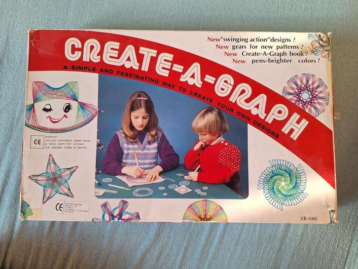 Spirellie/ Spirograph   tekenen, hartstikke leuk., Kinderen en Baby's, Speelgoed | Babyspeelgoed, Overige typen, Ophalen