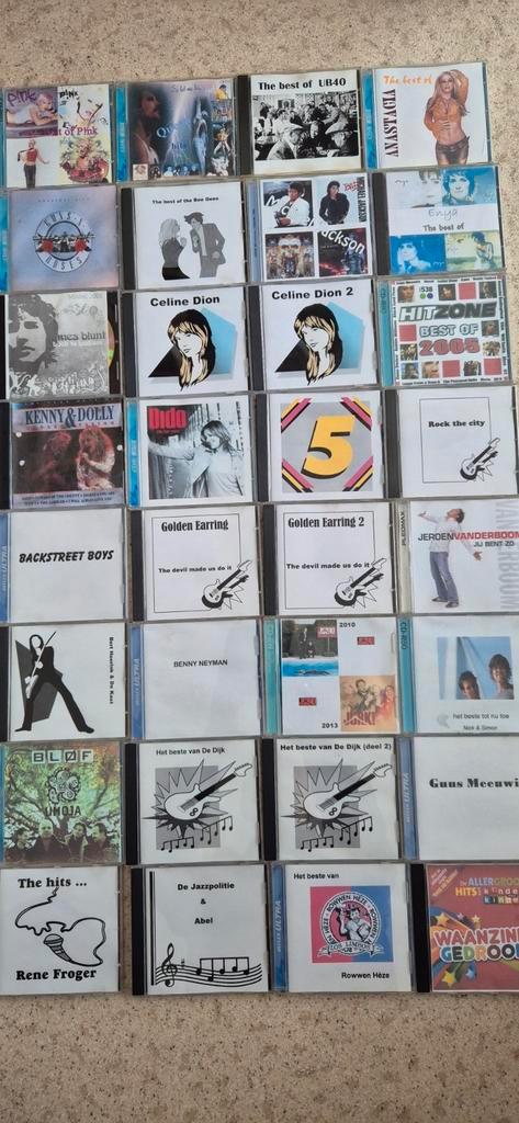 Zelfgemaakte CD's - 80s, 90s, 00s, Cd's en Dvd's, Cd's | Overige Cd's, Gebruikt, Ophalen of Verzenden