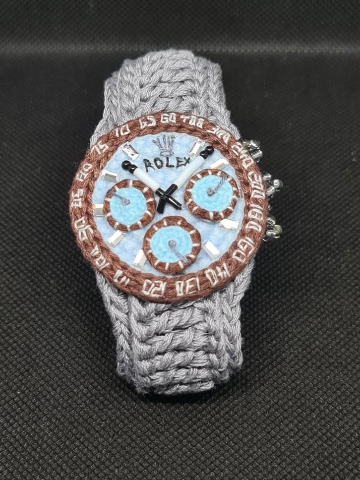 Wollen Rolex Daytona | Horloge | Armband., Sieraden, Tassen en Uiterlijk, Overige Accessoires, Nieuw, Verzenden