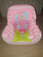 Babyborn autostoel, Kinderen en Baby's, Speelgoed | Poppen, Ophalen of Verzenden, Zo goed als nieuw, Babypop