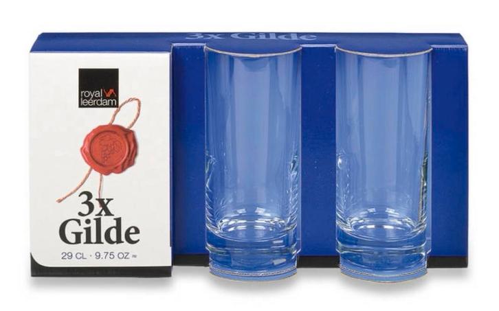 Royal Leerdam Glazen - Nieuw in Verpakking!, Huis en Inrichting, Keuken | Servies, Nieuw, Glas of Glazen, Effen, Glas, Ophalen