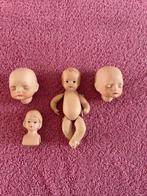Porseleinen baby en hoofdjes voor popjes, Ophalen, Zo goed als nieuw, Pop