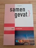 Vwo Scheikunde samengevat, VWO, Verzenden, R.J. van der Vecht; E.J. Gijben, Zo goed als nieuw