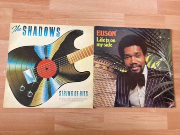 Vinyl Lp's : The Shadows en Euson. beschikbaar voor biedingen