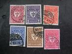 Duitse Rijk serie 199-204 Gestempeld., Ophalen of Verzenden, Overige periodes, Gestempeld