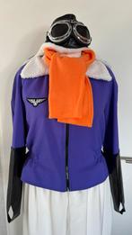 Aviator Carnavalspak Dames - 7 Delig, Kleding | Dames, Carnavalskleding en Feestkleding, Ophalen of Verzenden, Nieuw, Carnaval