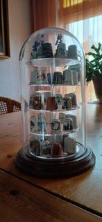 Vingerhoed stolp met vingerhoedjes, Verzamelen, Vingerhoedjes, Ophalen, Zo goed als nieuw