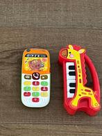 Vtech baby telefoontje en fisher price piano, Ophalen, Gebruikt, 6 maanden tot 2 jaar