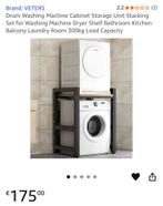 wasmachine kast, Ophalen of Verzenden, Nieuw, 100 tot 150 cm