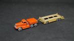 Lesney no 15A en 16A Prime Mover en trailer, Matchbox 1955!!, Ophalen of Verzenden, Gebruikt, Auto