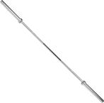 Olympische halterstang 220 cm - gratis sluitringen, Ophalen, Nieuw