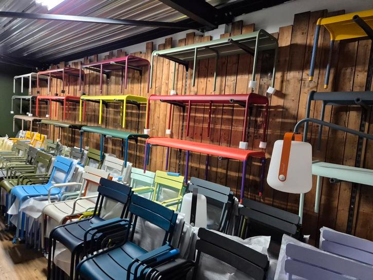 Nieuwe fermob Luxembourg tuinbank 145 cm vele kleuren, Tuin en Terras, Tuinbanken, Nieuw, Aluminium, Ophalen