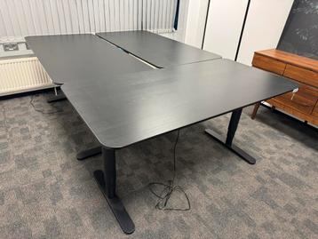 IKEA BEKANT elektrisch zit-sta bureau 160×80 – per stuk - afbeelding 1