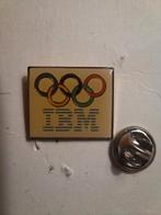 Vintage IBM Olympische Spelen pin, Verzamelen, Speldjes, Pins en Buttons, Ophalen of Verzenden, Gebruikt, Sport, Speldje of Pin