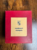 Landkaart stempel retro uit onderwijs - Overijssel, Ophalen of Verzenden, Huis en Inrichting