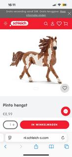 Schleich Pinto hengst, Ophalen of Verzenden, Zo goed als nieuw, Paard, Beeldje of Figuurtje