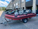 Quicksilver rubberboot met 25 PK autoloop motorYamaha, Ophalen of Verzenden, Gebruikt, Motor en Techniek, Motorboot