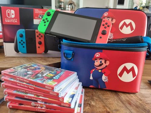 Switch Joy‑Con, Spelcomputers en Games, Spelcomputers | Nintendo Switch, Zo goed als nieuw, Switch Original, Met 2 controllers