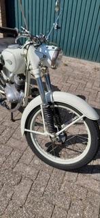 MZ KANUNI RT125/2  Wit, Motoren, 125 cc, Toermotor, 1 cilinder