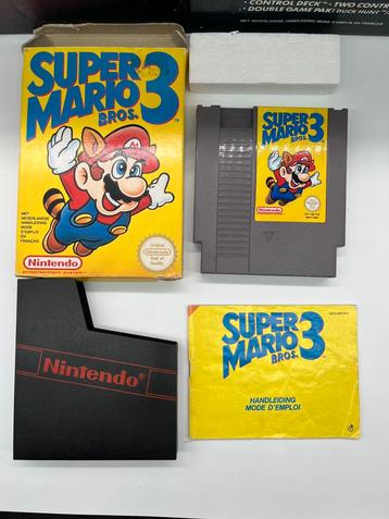 Super Mario Bros 3 NES CIB PAL beschikbaar voor biedingen
