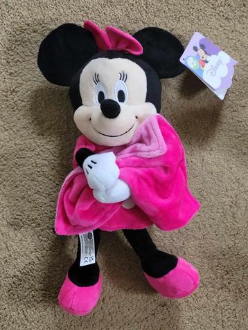 MINNIE MOUSE KNUFFEL met knuffeldoekje / Disney nieuw beschikbaar voor biedingen