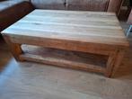 Teak houten salontafel, Huis en Inrichting, Tafels | Salontafels, Ophalen, Gebruikt, 100 tot 150 cm, Teakhout