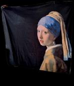 Meisje met de Parel Fleece Deken - 145x122 cm, Ophalen of Verzenden, Zo goed als nieuw