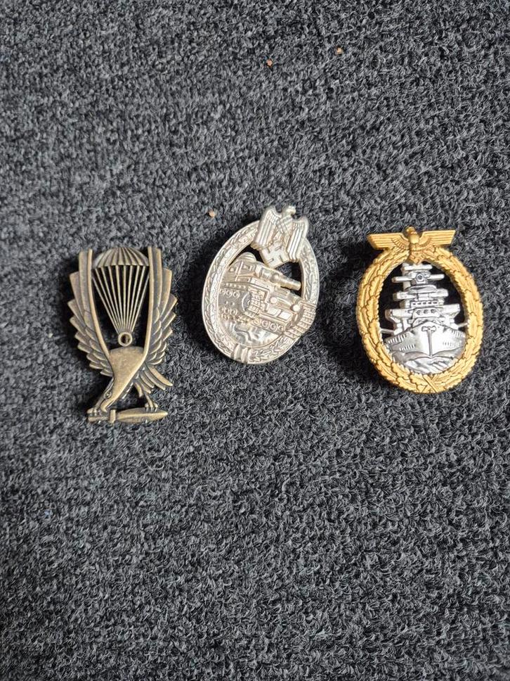WW2 Duitse Speldjes Set, Verzamelen, Militaria | Algemeen, Ophalen of Verzenden