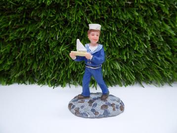 Luville  Kerstdorp  Jean with his boat -  601503 beschikbaar voor biedingen