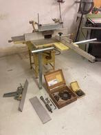 Scheppach HM2 Vlak- Vandiktebank + TFE30 Freesmodule en rolb, Doe-het-zelf en Verbouw, Ophalen, Gebruikt, Elektrisch