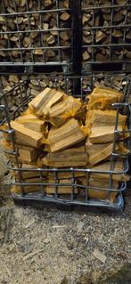 Beukenhout netzakken 10-11kg droog, Tuin en Terras, Haardhout, Minder dan 3 m³, Ophalen, Beukenhout, Blokken