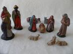 kerstbeelden - kerststalgroep - 12 delig, Diversen, Kerst, Ophalen of Verzenden, Zo goed als nieuw
