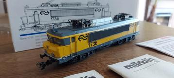 Märklin NS 1736 e-loc de Gilze Rijen dig artnr 3326 in ovp beschikbaar voor biedingen