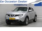 Nissan Juke 1.2 DIG-T S/S Tekna rijklaar incl garantie, Origineel Nederlands, Te koop, Zilver of Grijs, Emergency brake assist