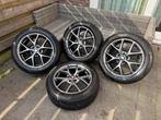 17 inch BBS velgen met Continental winterbanden, Ophalen, 215 mm, Velg(en), 17 inch