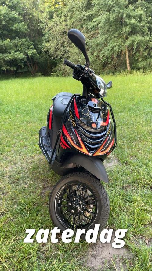 Piaggo Zip 172cc A1 LC, Fietsen en Brommers, Scooters | Piaggio, Zo goed als nieuw, Zip, Ophalen