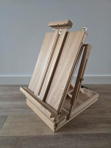 Vintage Statiefveld schilderij ezel Easel Tekentafel Schilde beschikbaar voor biedingen