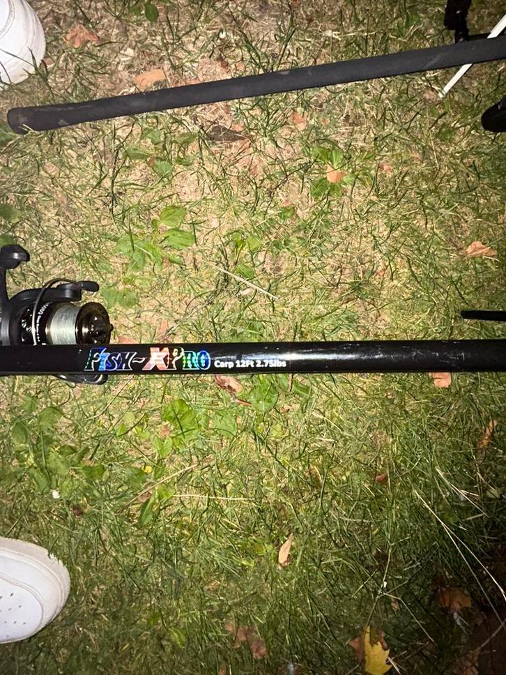 Karper hengel, Watersport en Boten, Hengelsport | Karpervissen, Gebruikt, Werphengel, Ophalen