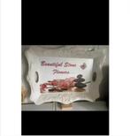 Dienblad blad Woonaccessoire Vintage bijna gratis, Huis en Inrichting, Woonaccessoires | Dienbladen, Ophalen of Verzenden, Zo goed als nieuw